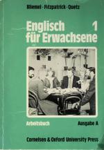 Englisch für Erwachsene 1 -Arbeitsbuch-  Ausgabe A