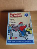 Benjamin Blümchen Verhehrstip /Sicher mit dem Fahrrad--Verkehslernspiel mit Merkheft