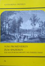 Katharina Oxenius: Vom Promenieren zum S