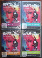 MADONNA ADDICTED TO SWEAT Serie 4 DVD's mit NICOLE WINHOFFER OVP