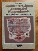 Familienforschung, Ahnentafel, Wappenkunde