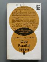 Althusser, Louis und Etienne Balibar: Da Althusser, Louis und Etienne Balibar: Da