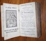 Bruderschafts-Büchlein der Marianischen 