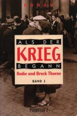 Als der Krieg begann - Band 1