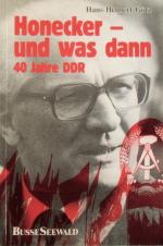 Honecker - und was dann