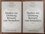 Studien zur Dichtung Bernarts von Ventadorn Teil I und II, komplett in 2 Bänden. Ein Beitrag zur Untersuchung der Entstehung und zur Interpretation der höfischen Lyrik des Mittelalters. Freiburger Schriften zu Romanischen Philologie.