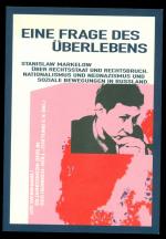Eine Frage des Überlebens - Stanislaw Markelow über Rechtsstaat und Rechtsbruch, Nationalismus und Neonazismus und soziale Bewegungen in Russland