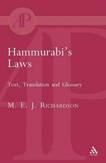 M. E. J. Richardson: Hammurabi