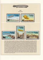 Briefmarken, Niger, Nordwestafrika, Zepp