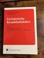 Geriatrische Krankheitslehre für Pflegepersonal Teil 1