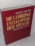 Die Cambridge Enzyklopädie der Sprache