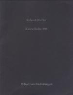 Roland Dörfler - Kleine Reihe 1998. 12 Kaltnadelradierungen. (Druckgrafische Reihe)