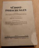 Südost-Forschungen, 6. Jg. 1941, Heft 1/2