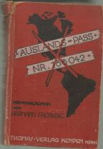 Hermann Freyberg: Auslandspass Nr 188042