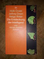 Cruse, Holk; Dean, Jeffrey; Ritter, Helg Cruse, Holk; Dean, Jeffrey; Ritter, Helg