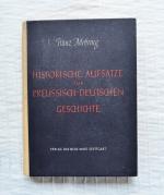 Franz Mehring: Historische Aufsätze zur 