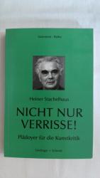 NICHT NUR VERRISSE!: PLÄDOYER FÜR DIE KUNSTKRITIK (STATEMENT-REIHE).