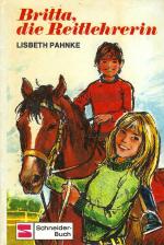 Britta, die Reitlehrerin