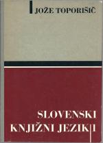 Slovenski knjizni jezik, Band 1 - 4