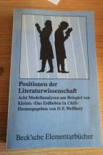 Positionen der Literaturwissenschaft