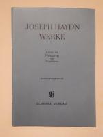 Joseph Haydn Werke:  Notturni mit Orgelleiern