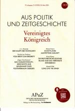 Vereinigtes Königreich Der Kampf der Nostalgien Vom Brexit zum Bregret Das Commonwealth. Geschichte und Gegenwart eines postimperialen Gebildes Schottlands umstrittene Zukunft Die erste britische Kolonie. Irland und das Vereinigte Königreich Long live the