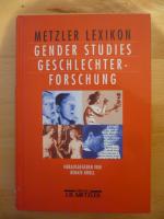 Metzler Lexikon Gender Studies-Geschlechterforschung