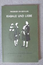 Friedrich Schiller: Kabale und Liebe - E Friedrich Schiller: Kabale und Liebe - E