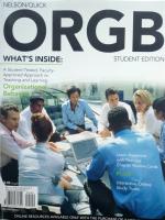 ORGB. Student Edition