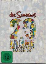 DIE SIMPSONS 20 JAHRE - Die komplette Season 20 - 4 DVDs-Box NEU + orig.eingeschweißt!