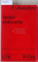 Sprachphilosophie. [= UTB, 80]