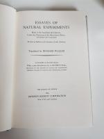 Essayes of natural Experiments