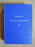 "Verzeichnis Weinheimer Corpsstudenten 1990"