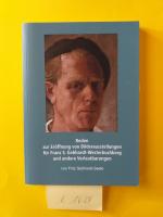 1 Buch: " Reden zur Eröffnung von Bilderausstellungen für Franz S.Gebhardt-Westerbuchberg und anderen Verlautbarungen " ( mit großen Bildeil )