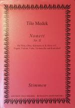 Tilo Medek: Nonett Nr. II für Flöte, Obo