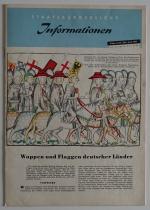 Staasbürgerliche Informationen - Wappen und Flaggen deutscher Länder, Folge 66-67, Mai-Juni 1958