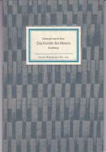 Le Fort, Gertrud von: Das Gericht des Me Le Fort, Gertrud von: Das Gericht des Me