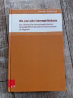 Die deutsche Stammzelldebatte - Eine exemplarische Untersuchung bioethischer Normenkonflikte in der politischen Kommunikation der Gegenwart