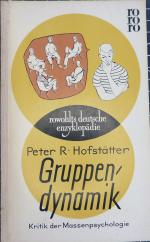 Gruppendynamik, Kritik der Massenpsychologie