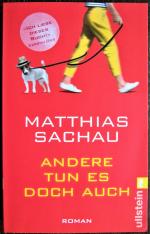 Matthias Sachau: Andere tun es doch auch Matthias Sachau: Andere tun es doch auch
