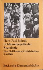 Schlüsselbegriffe der Soziologie