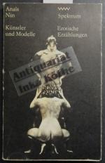 Künstler und Modelle - Volk-und-Welt-Spektrum ; 243 : Erotische Erzählungen -