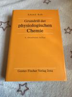 Grundriss der physiologischen Chemie