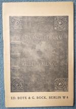 Wilhelm Kienzl: Der Evangelimann. Musika Wilhelm Kienzl: Der Evangelimann. Musika