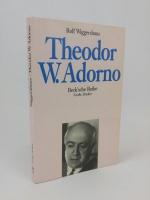 Theodor W. Adorno . Originalausgabe ( Mit 6 Abbildungen )