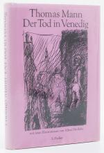 Der Tod in Venedig. Mit neun Illustrationen von Alfred Hrdlicka. -