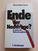 Ende der Nachfrage?