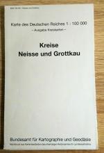 Neisse und Grottkau - Karte des Deutschen Reiches 1:100.000, Kreiskarte