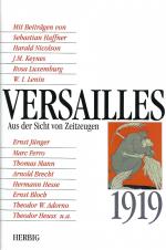 Versailles 1919 | Aus der Sicht von Zeitzeugen