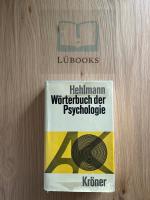 Wörterbuch der Psychologie